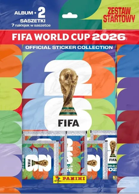 PANINI FIFA WORLD CUP AXL 2026 NAKLEJKOWA ZESTAW STARTOWY 8051708007442
