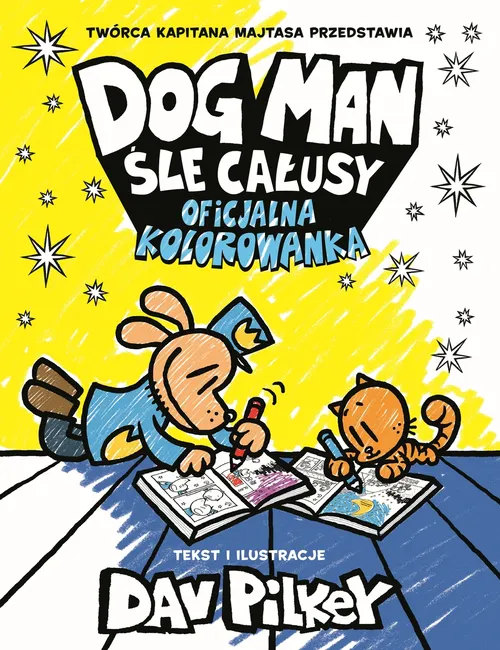 Dogman śle całusy. Oficjalna kolorowanka 9788382665208