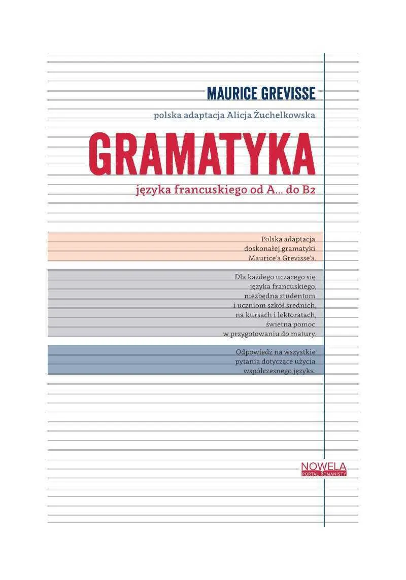Gramatyka języka francuskiego od A... do B2 9788367029346
