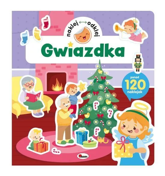 Gwiazdka. Naklej odklej 9788381817721
