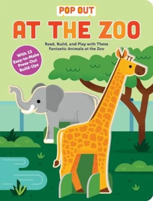 Pop Out at the Zoo: Read, Build, and Play with these Fantastic Animals at the Zoo (Board book)  9781728291321