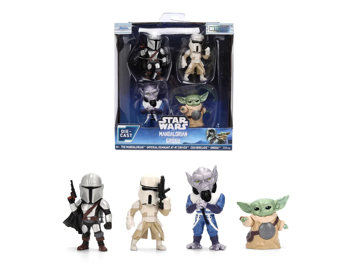 Figurki metalowe JADA Star Wars 4-pak 6,5cm  4006333105715