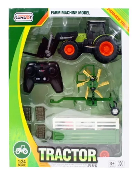 Traktor z przyczepą na radio  6900313269122