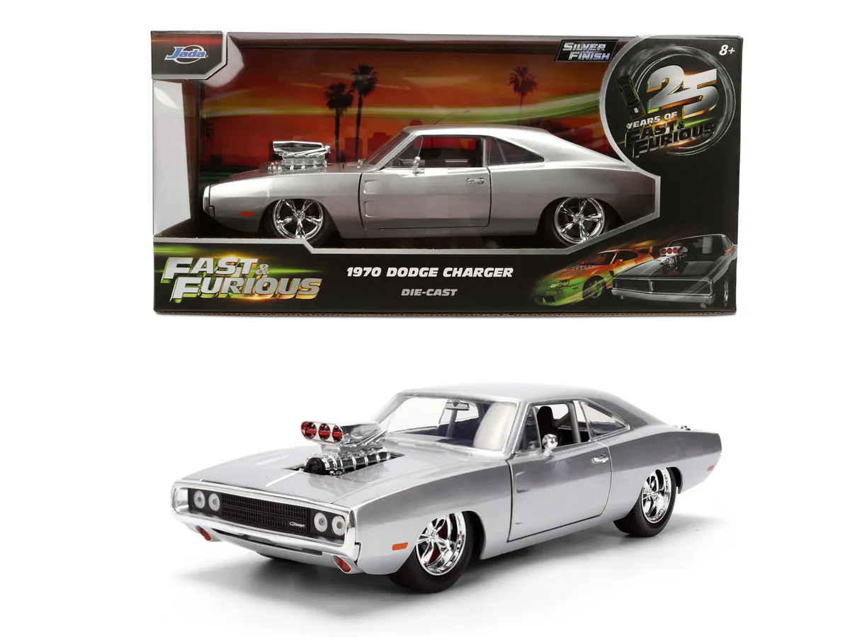Pojazd Dodge Charger 1970 edycja jubileuszowa 1:24 JADA Szybcy i wściekli  4006333107481