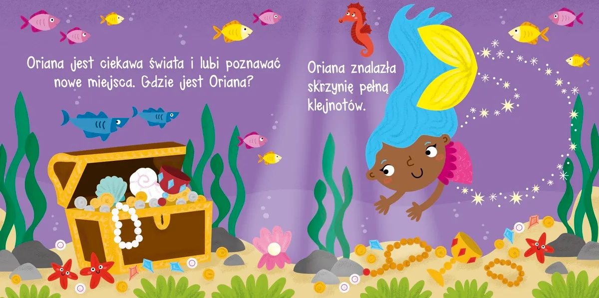 Dotknij i poczuj. Magiczny świat syrenek 9788383502519