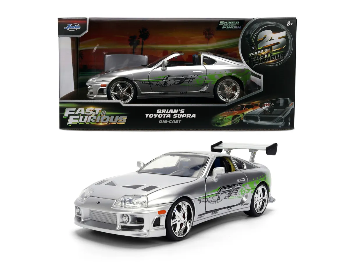 JADA Szybcy i wściekli Toyota Supra 1995 edycja jubileuszowa 1:24 9336805314R00  4006333107511