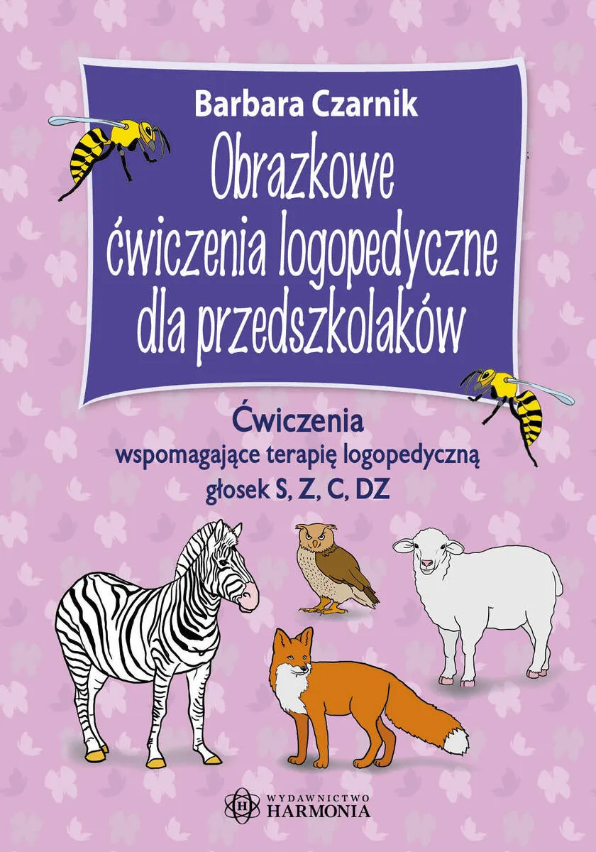 Obrazkowe ćwiczenia logopedyczne dla przedszkolaków S, Z, C, DZ  9788383098326