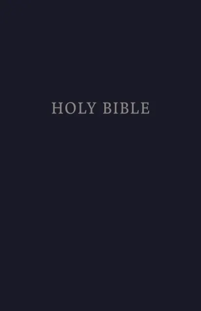 KJV, Pew Bible, Large Print, Hardcover, Blue, Red Letter Edition, Comfort Print 9780718095567