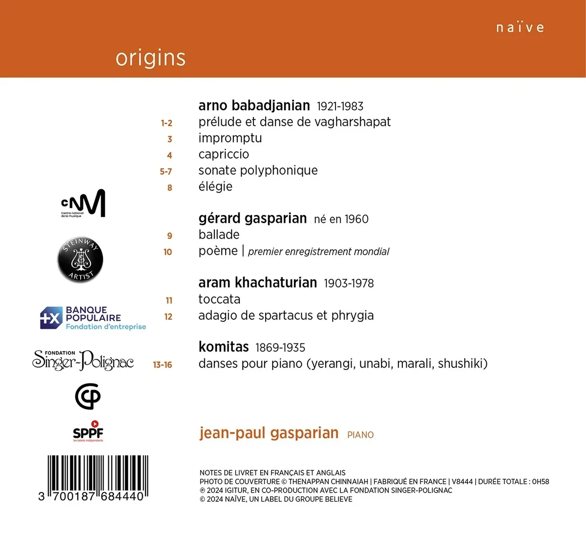 Origins 3700187684440