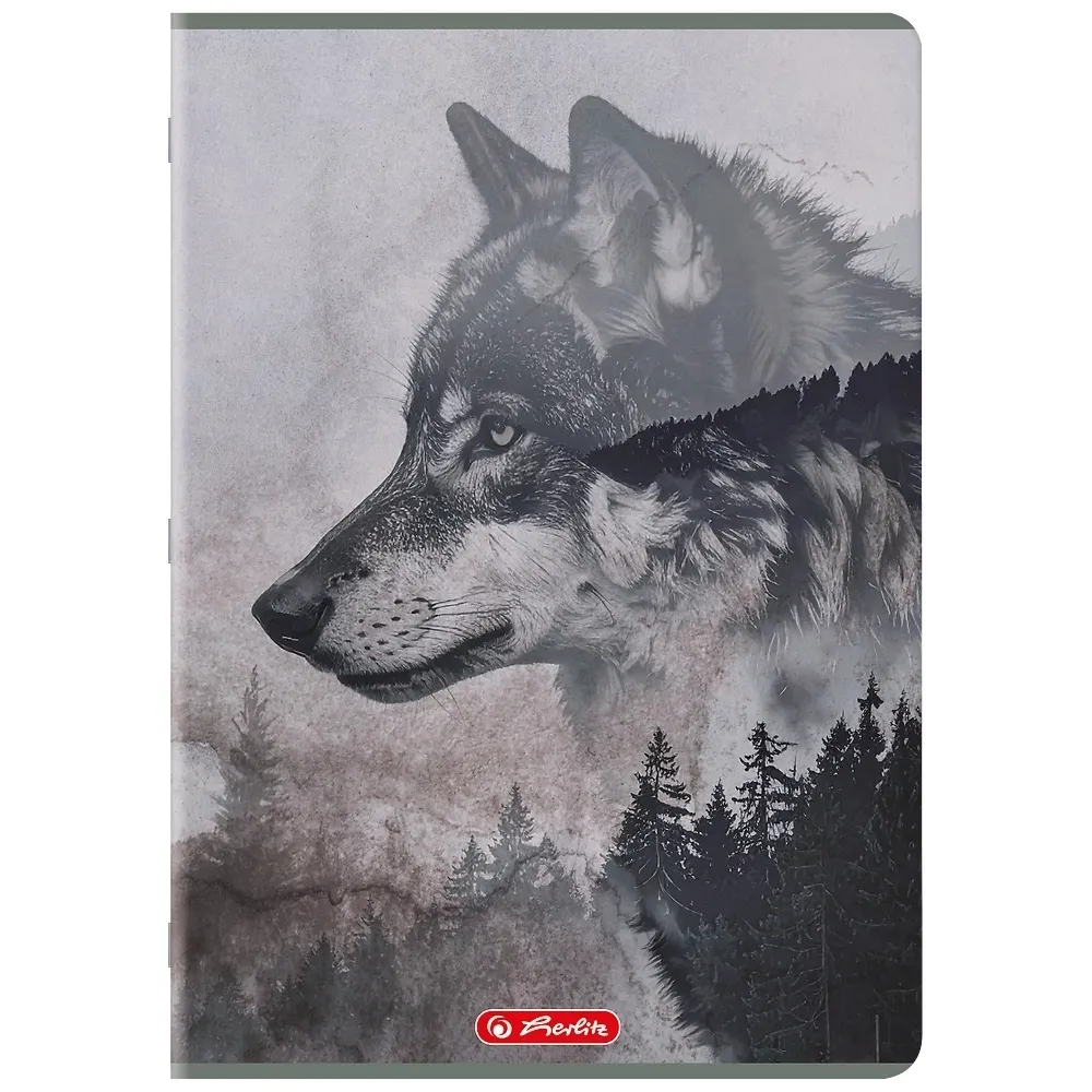 Zeszyt Herlitz Standard Wild A4/96k kratka z marginesem, 1 szt 5904017458388