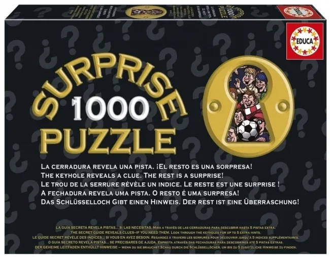 Puzzle 1000 (Surprise Puzzle) Piłka nożna  8412668203983