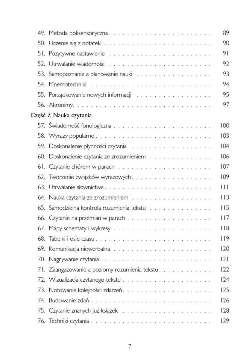 100 i wiecej pomysłów jak pomóc dziecku z dysleksja 9788383099415