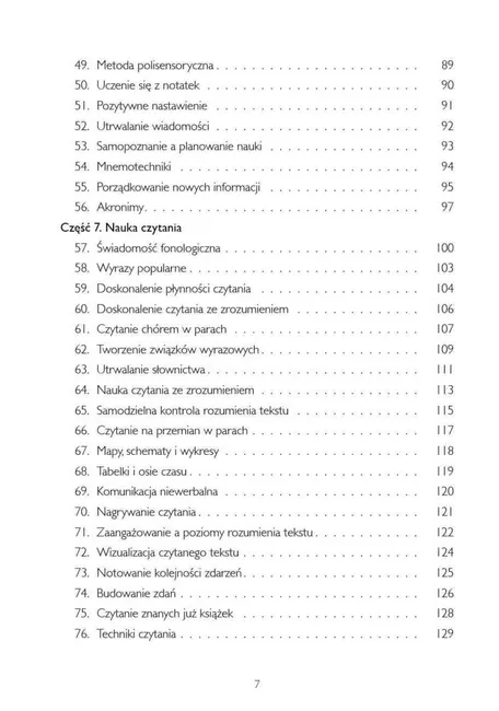 100 i wiecej pomysłów jak pomóc dziecku z dysleksja 9788383099415