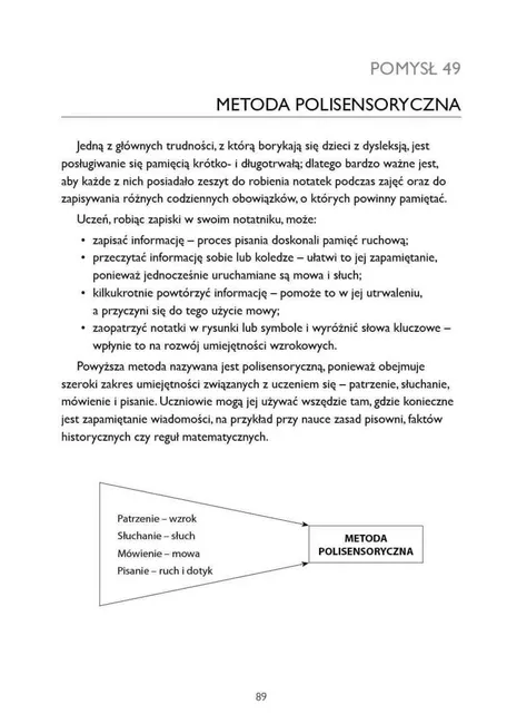 100 i wiecej pomysłów jak pomóc dziecku z dysleksja 9788383099415