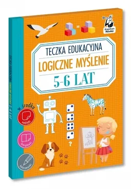 Teczka edukacyjna. Logiczne myślenie. 5-6 lat. Kapitan Nauka 9788368899429