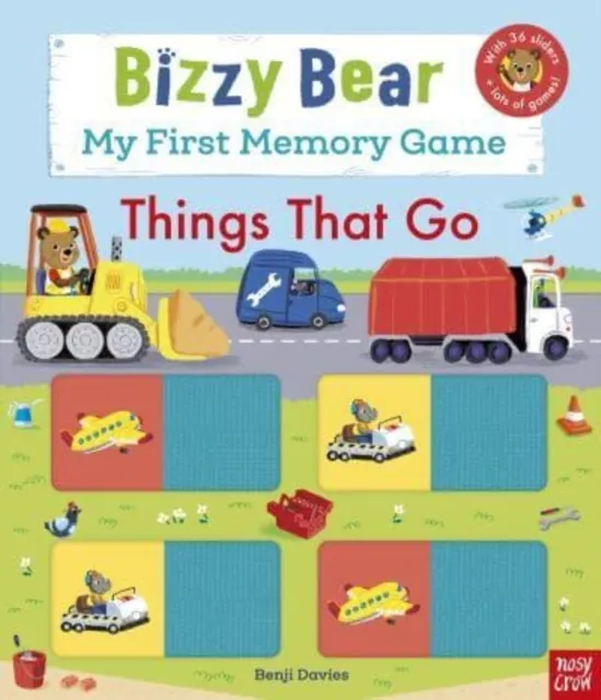 Bizzy Bear: My First Memory Game Book: Things That Go (Board book) 9781839944987
