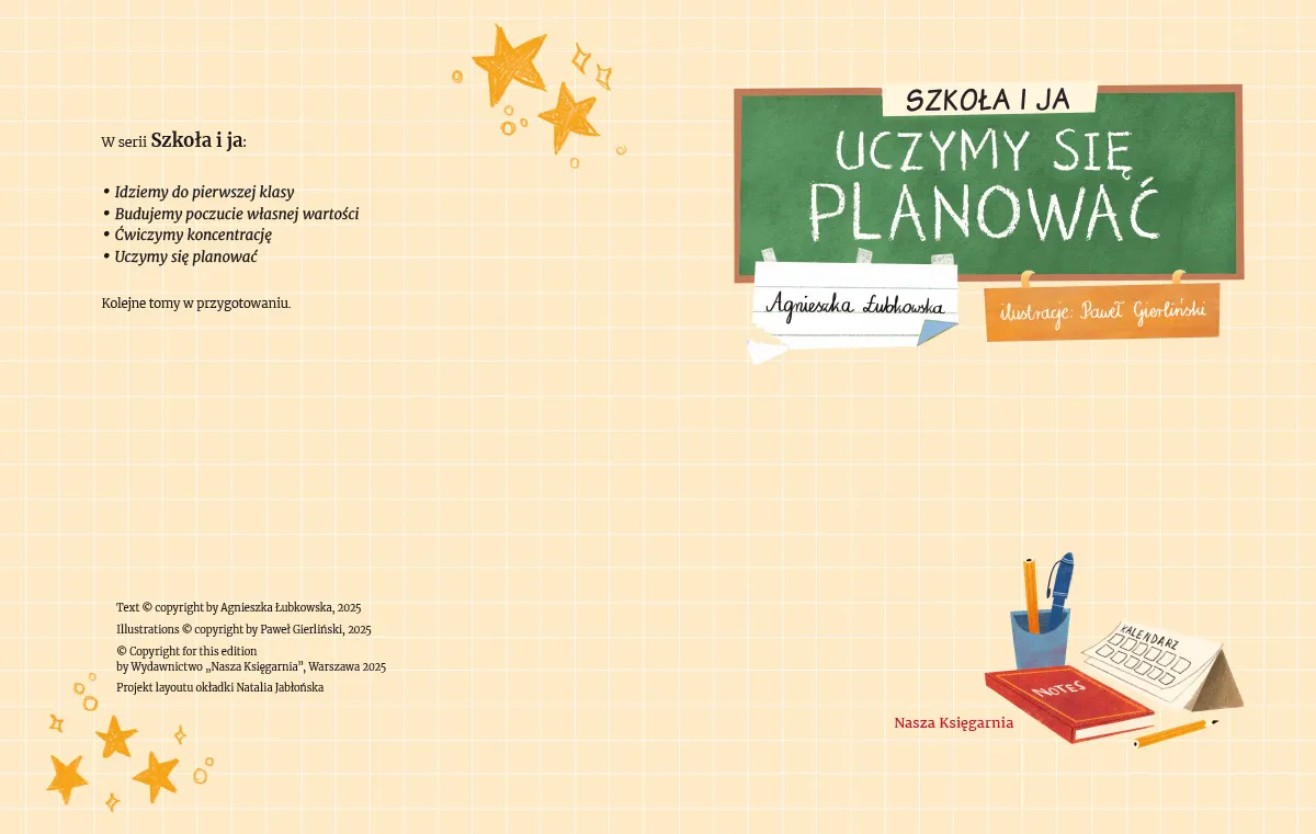 Szkoła i ja. Uczymy się planować 9788310141705
