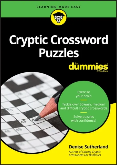 Cryptic Crossword Puzzles For Dummies  9780730384755