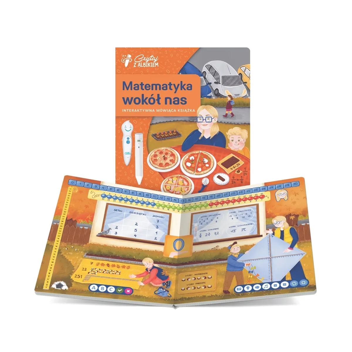 Czytaj z Albikiem. Matematyka wokół nas 9788076884014