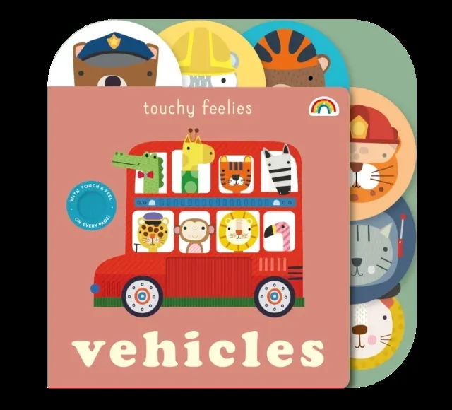 Touchy Feelies - Vehicles (Board book)  9781784684600
