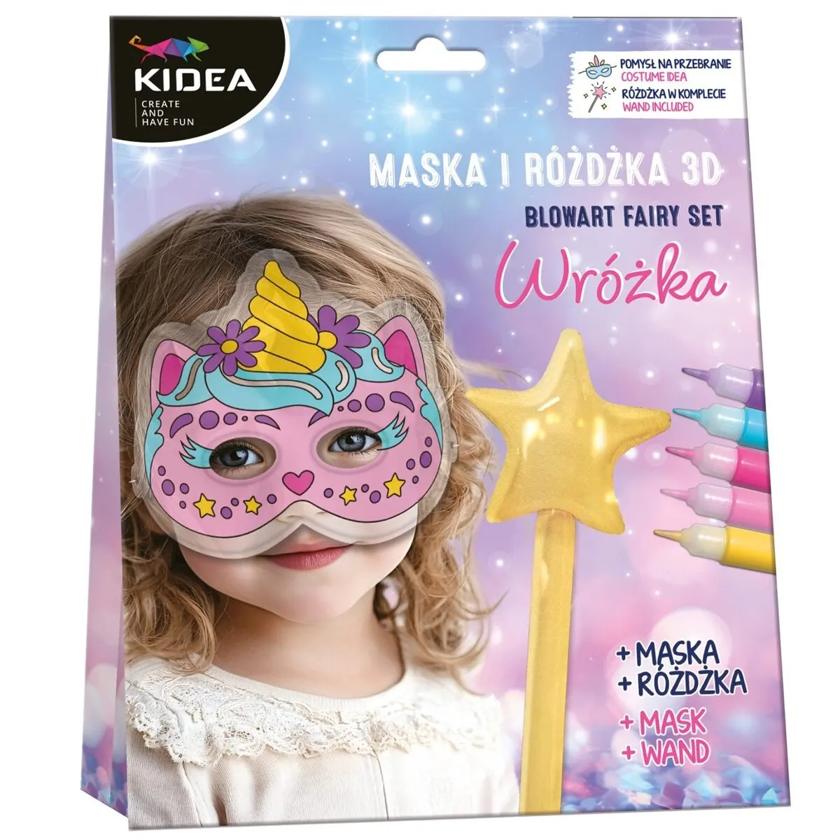 Zestaw 3D BlowArt wróżka KIDEA  5906601708695