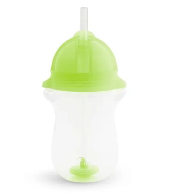 Kubek Munchkin niekapek ze słomką 296ml zielony 5019090124638