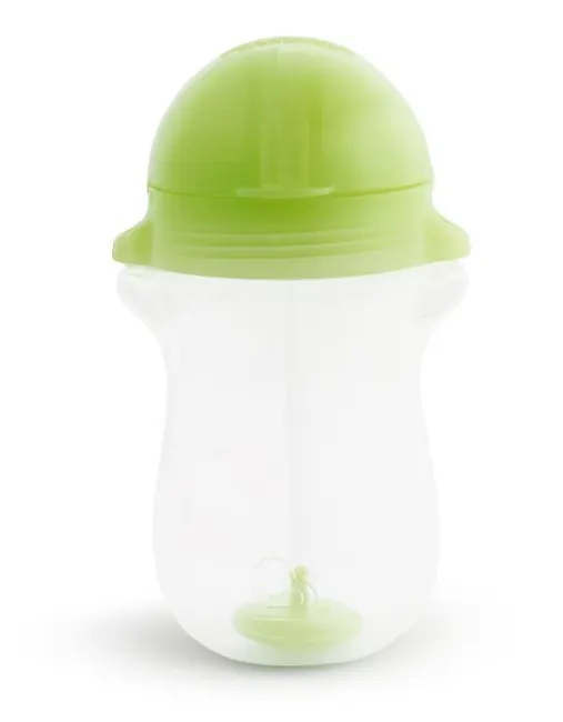 Kubek Munchkin niekapek ze słomką 296ml zielony 5019090124638