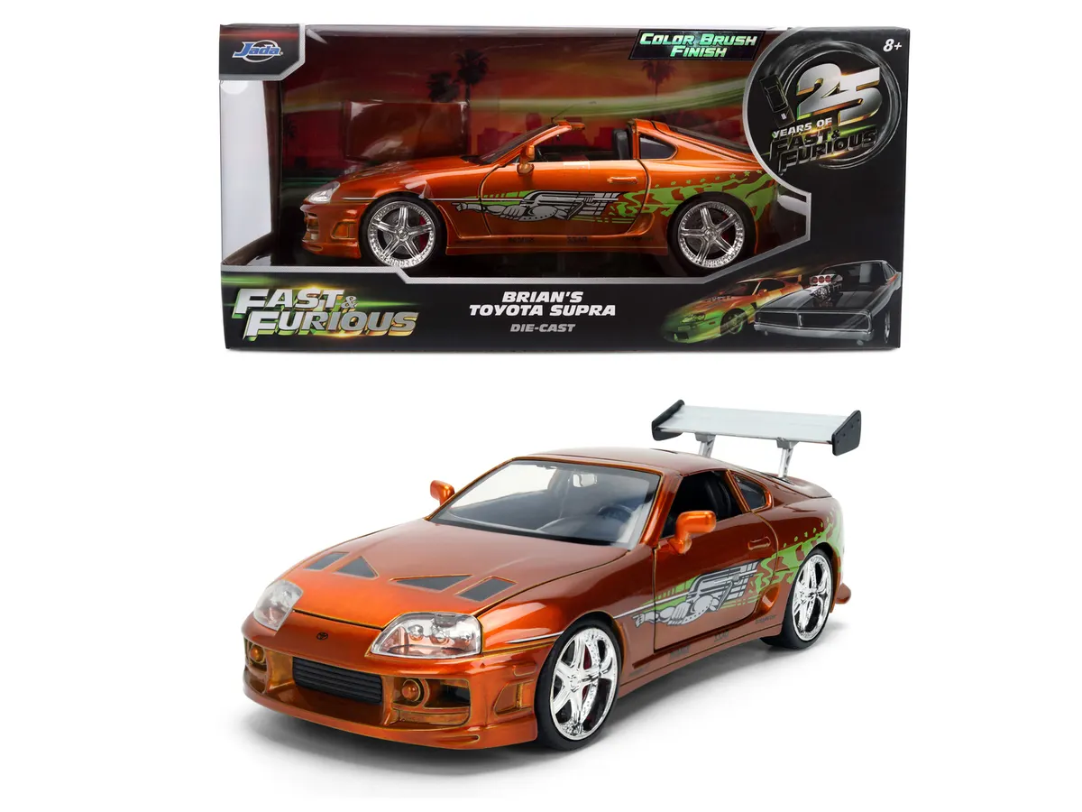 JADA Szybcy i wściekli Toyota Supra 1995 edycja jubileuszowa 1:24 9337703314R20  4006333109980