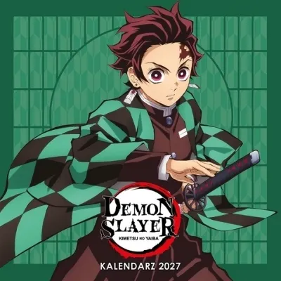 Kalendarz 2027 ścienny Demon Slayer  5906574045605