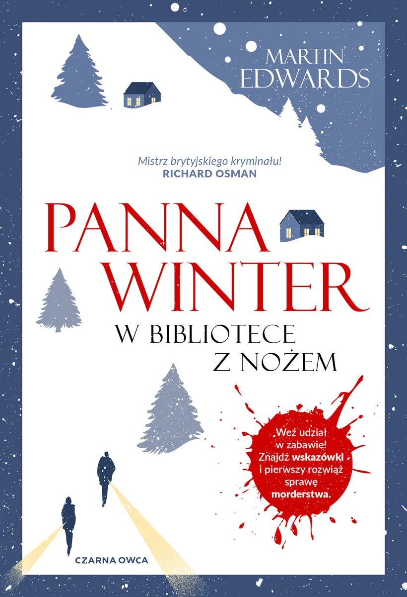 Panna Winter w bibliotece z nożem 9788384571507