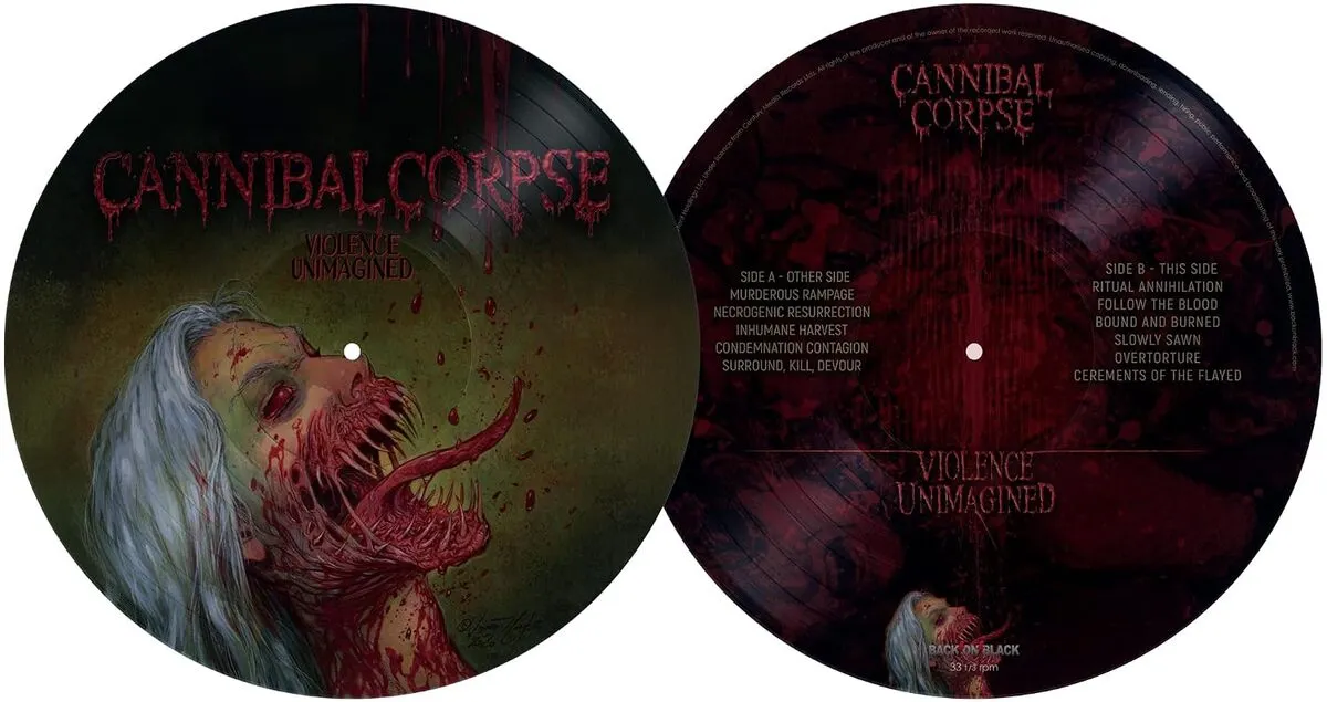 Violence Unimagined (Picture Vinyl)  803341637207