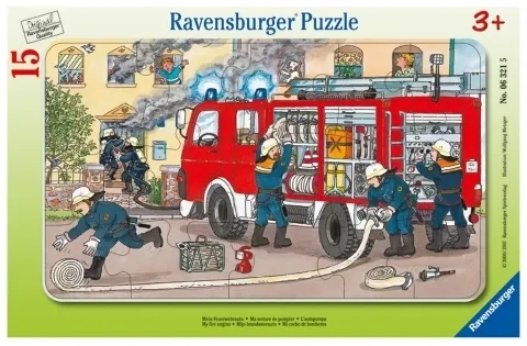 Puzzle 15 Straż Pożarna  4005556063215