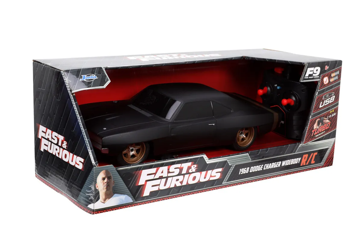 Pojazd Dom's Dodge Charger 1:16 JADA RC Szybcy i wściekli  4006333099021
