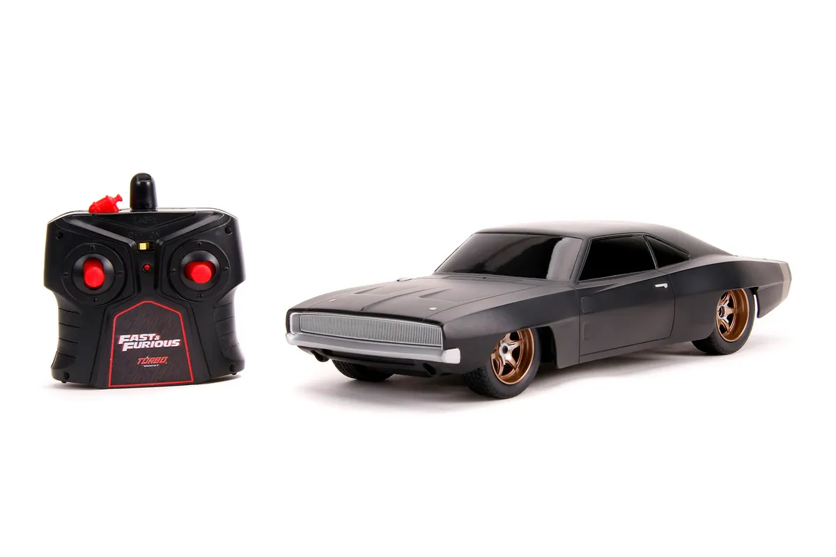 Pojazd Dom's Dodge Charger 1:16 JADA RC Szybcy i wściekli 4006333099021