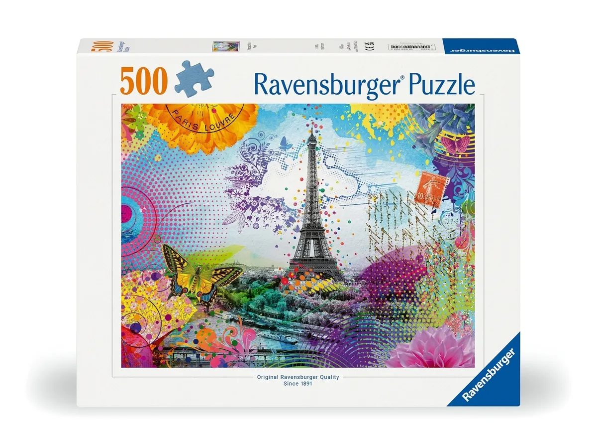 Puzzle 500 Pocztówka z Paryża  4005555007722