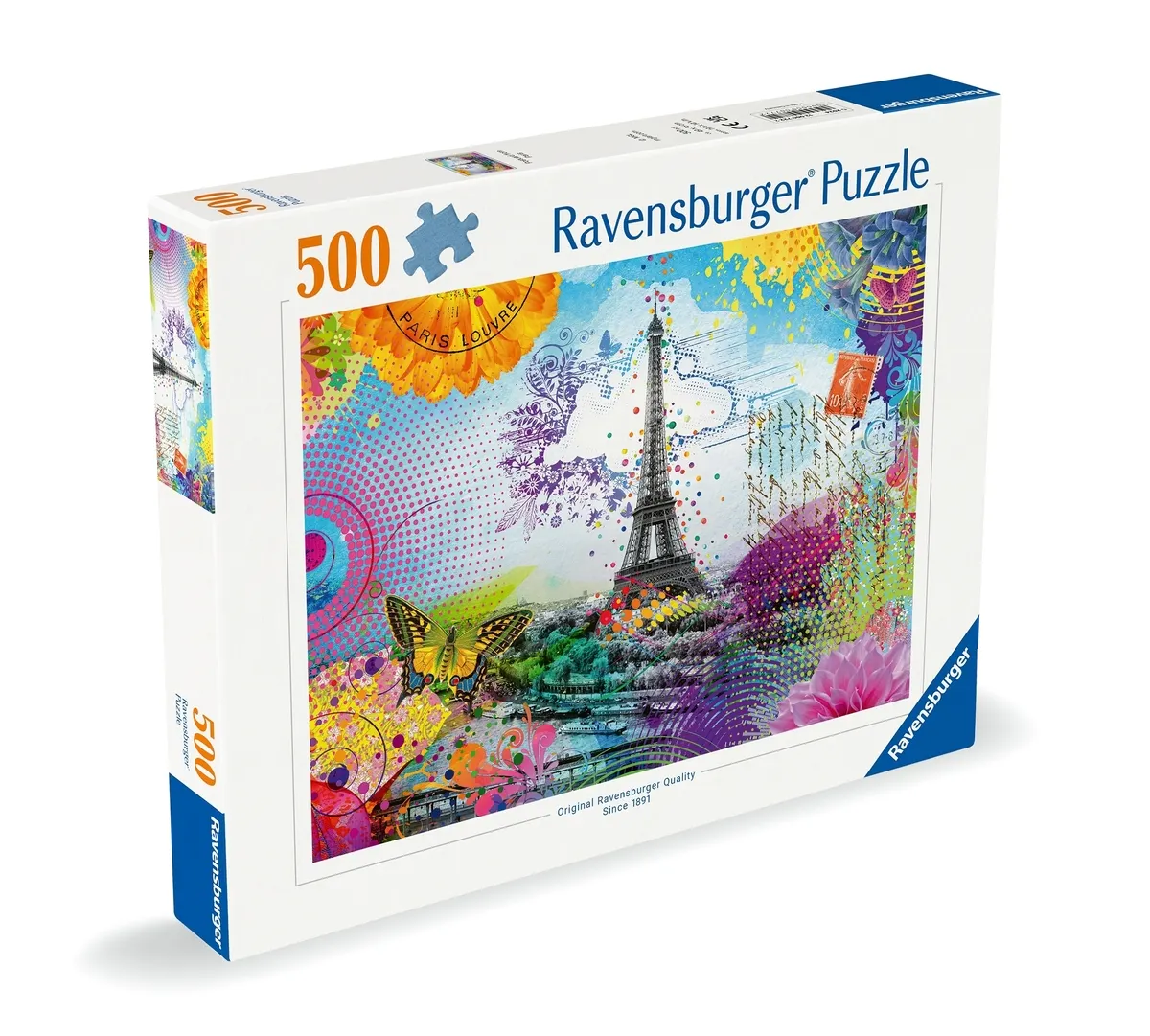 Puzzle 500 Pocztówka z Paryża 4005555007722
