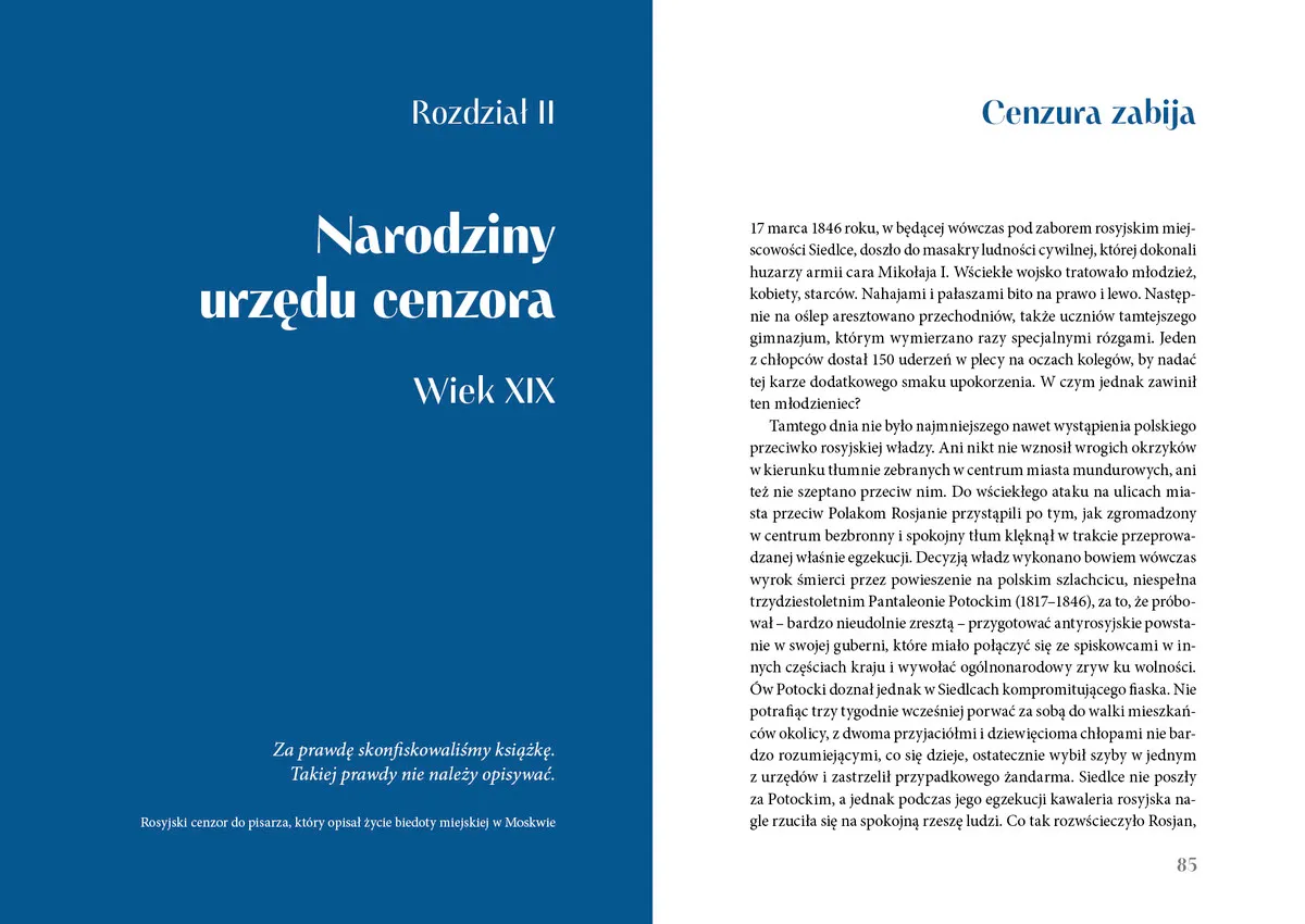Historia cenzury. Od starożytności do XXI wieku 9788375534184