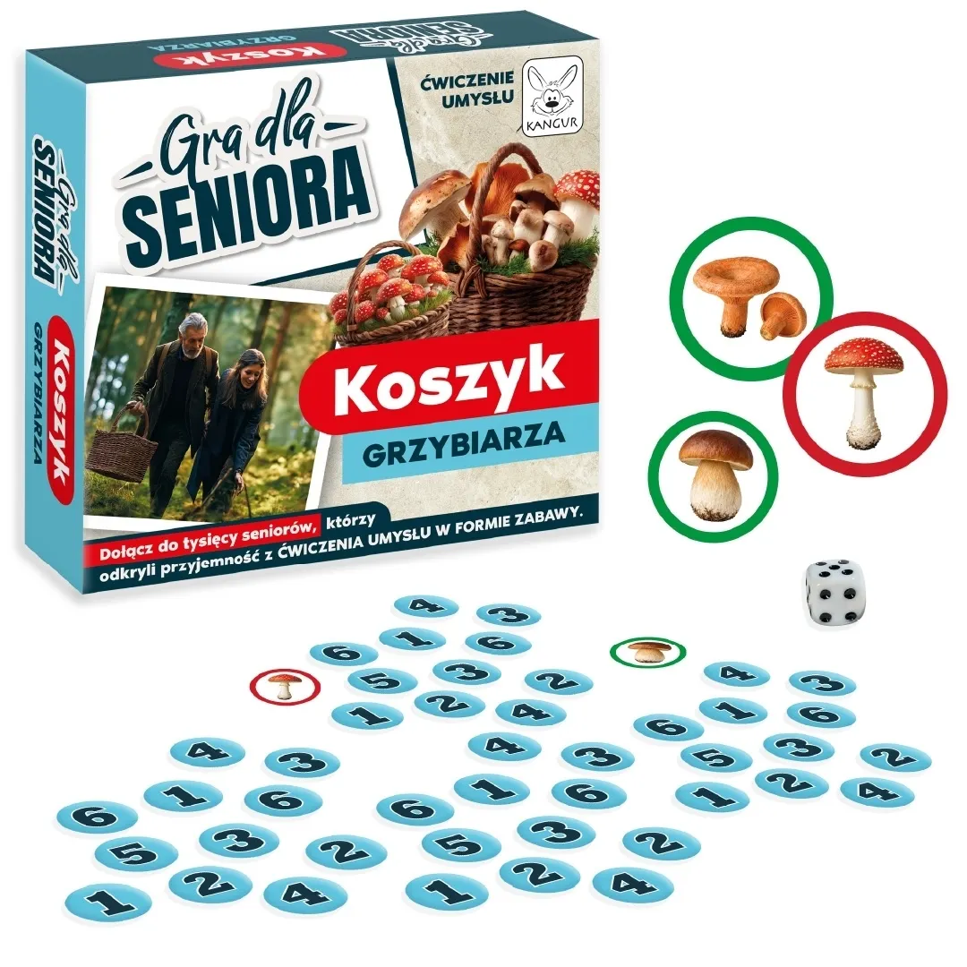 Gra dla Seniora. Koszyk Grzybiarza 5905723444924
