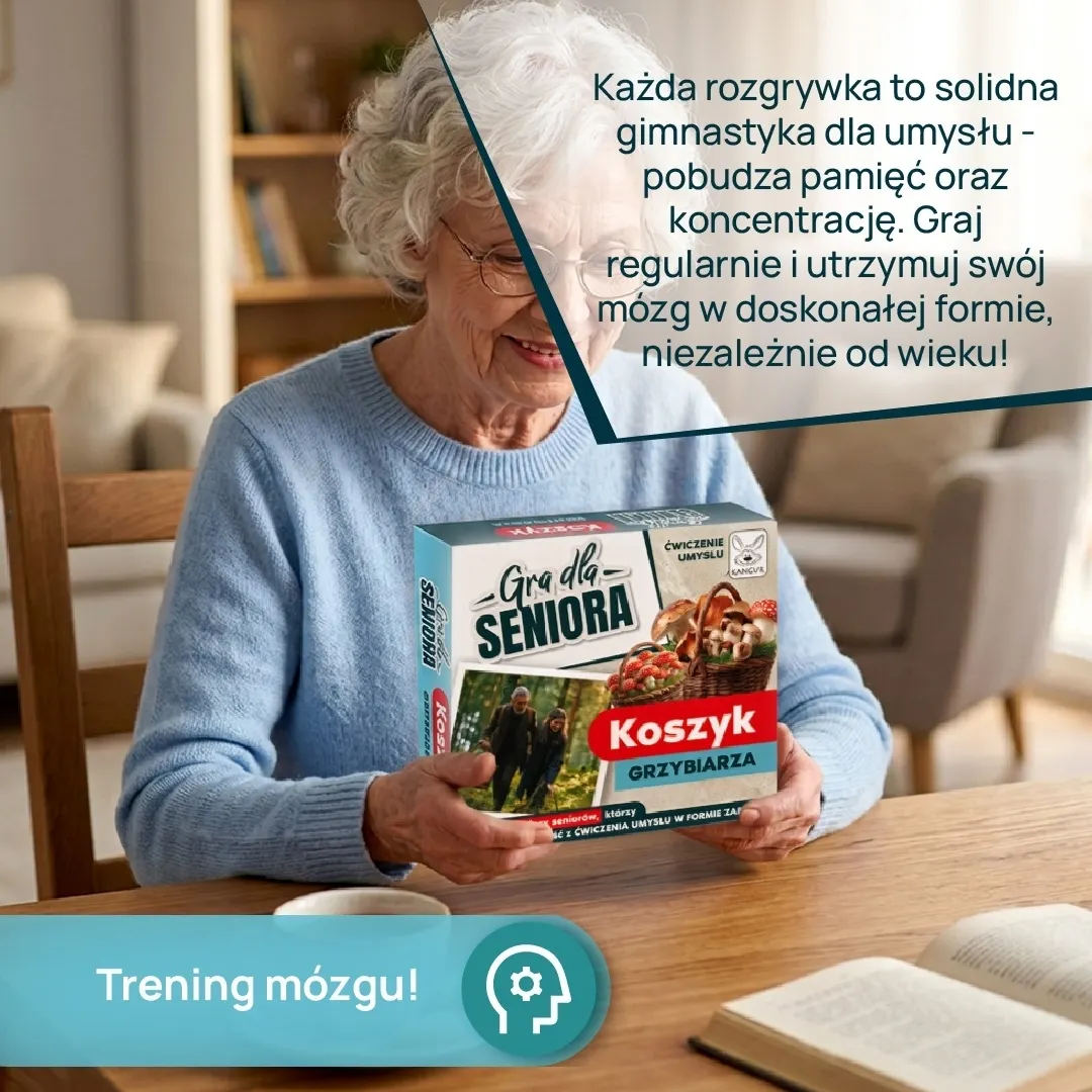 Gra dla Seniora. Koszyk Grzybiarza 5905723444924