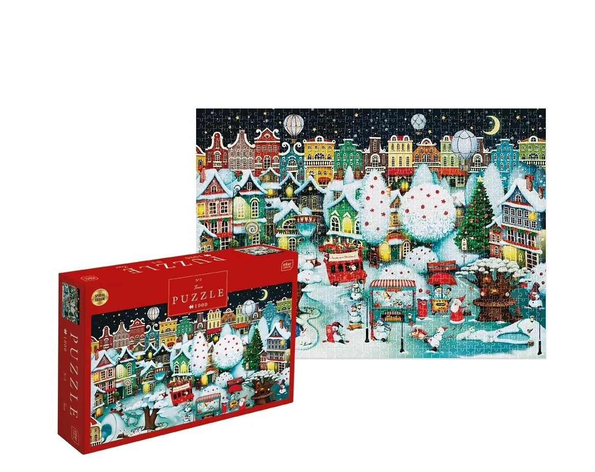 Puzzle 1000: Christmas 3 - Frosty Town 5902277396105