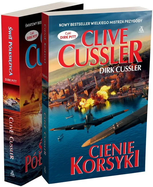 Pakiet - Cykl Dirk Pitt: Cienie Korsyki / Świt półksiężyca 9788324185832