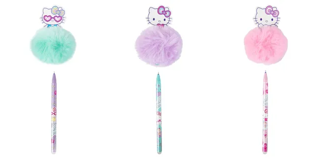 Coolpack, Długopis wymazywalny Fluffy Hello Kitty - Pink 1, 1 szt (10685PTR) 5907360010685