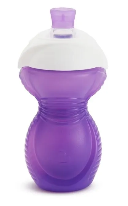 Kubek treningowy z ustnikiem odpornym na gryzienie Munchkin 237ml fioletowy 5901736294280