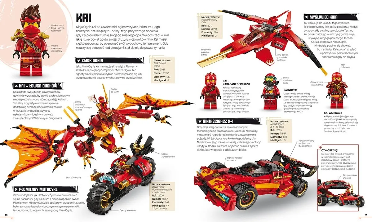 LEGO® Ninjago®. Przewodnik dla fanów 9788329102339