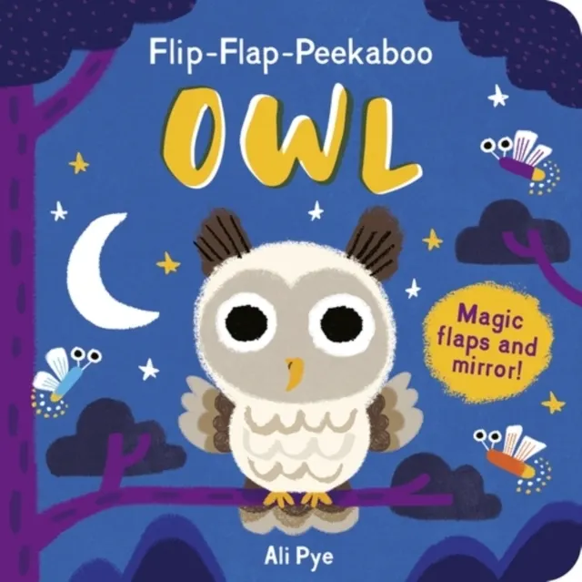 Flip-Flap-Peekaboo: Owl (Board book)  9781801048347