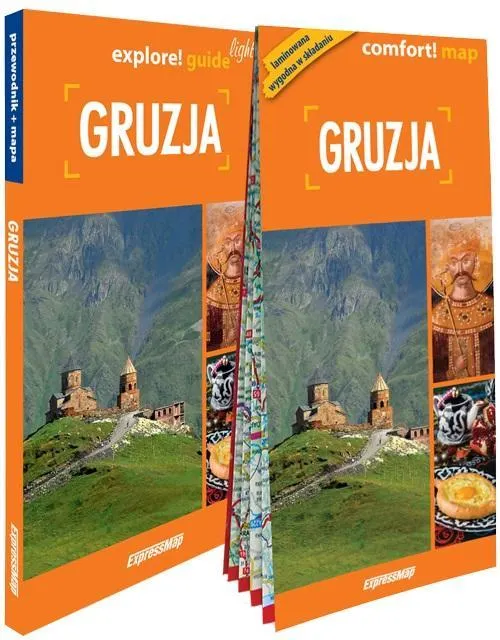 Gruzja. Przewodnik light + mapa  9788383550879