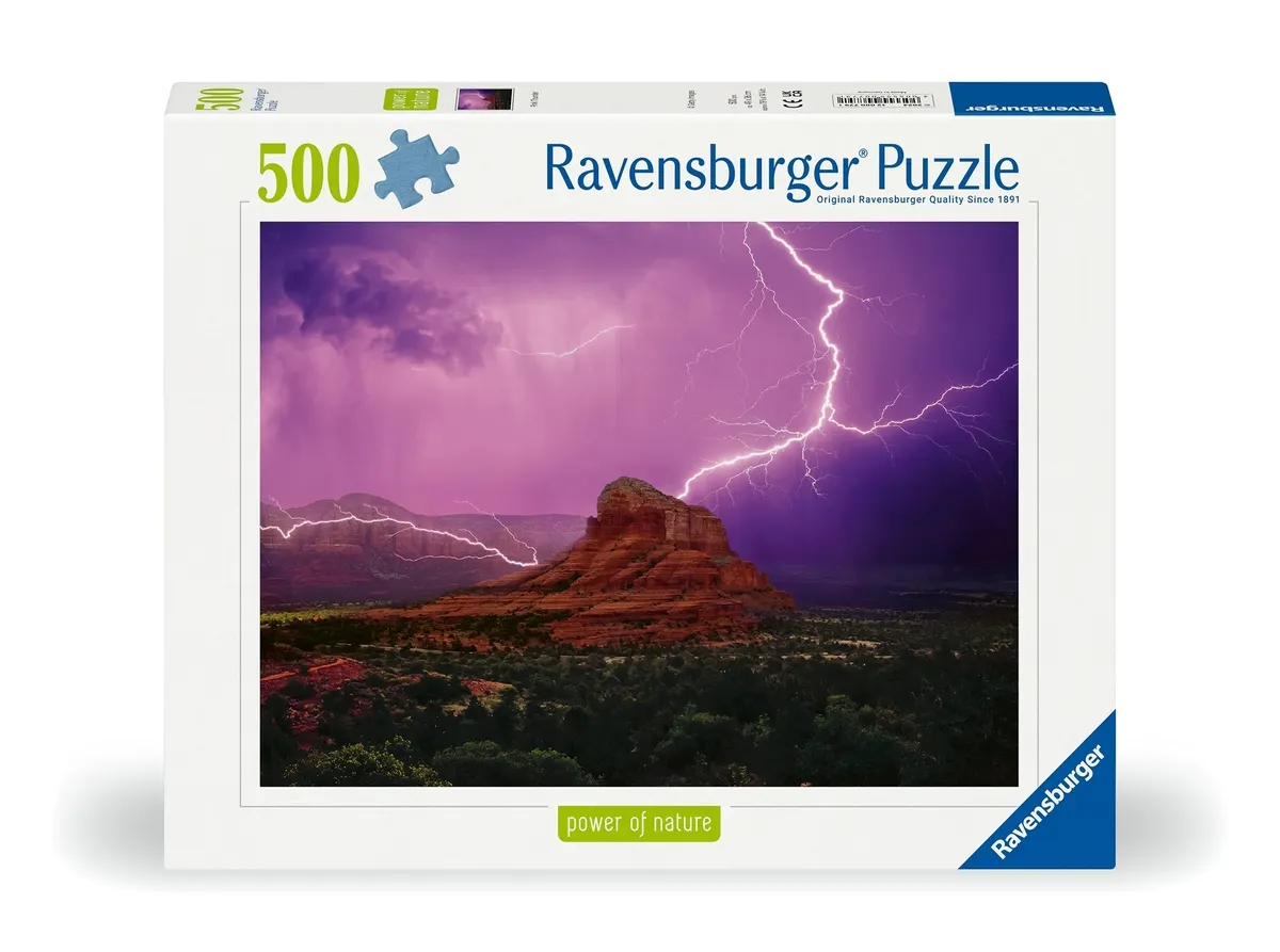 Puzzle 500 Różowa burza  4005555007791