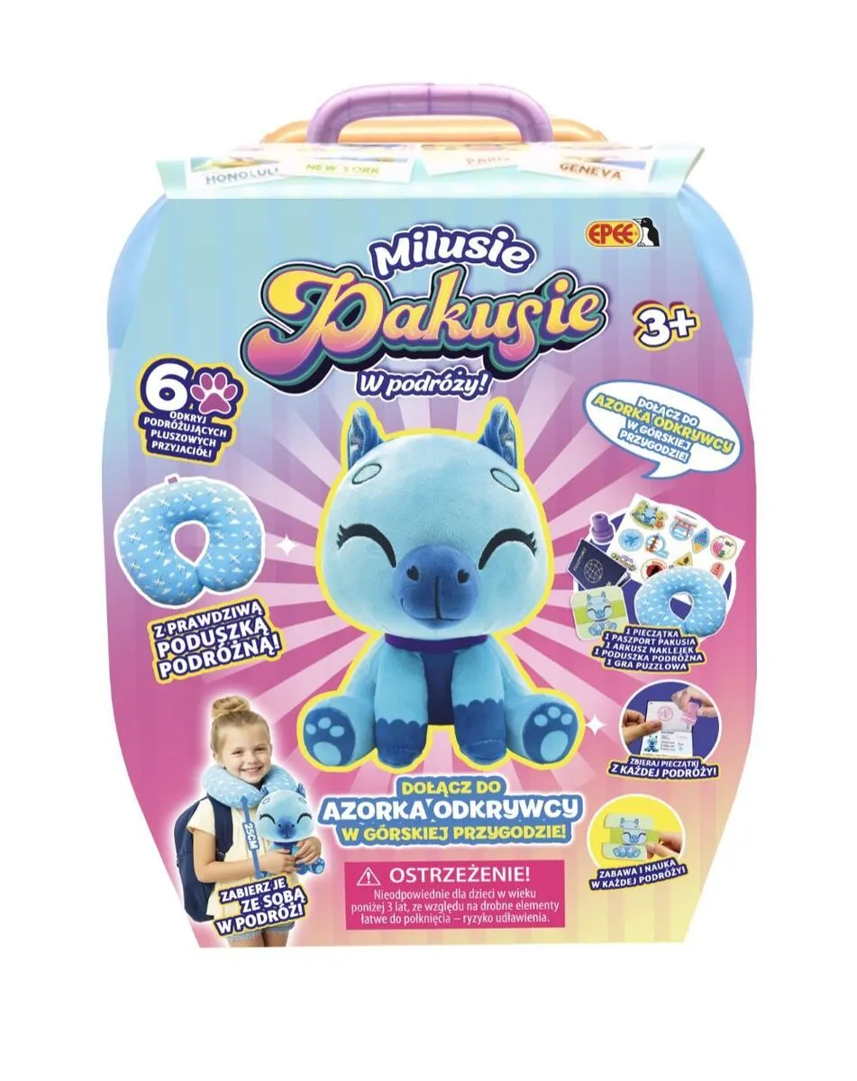 Milusie Pakusie w Podróży, Azorek Odkrywca EP60837  5905896608406