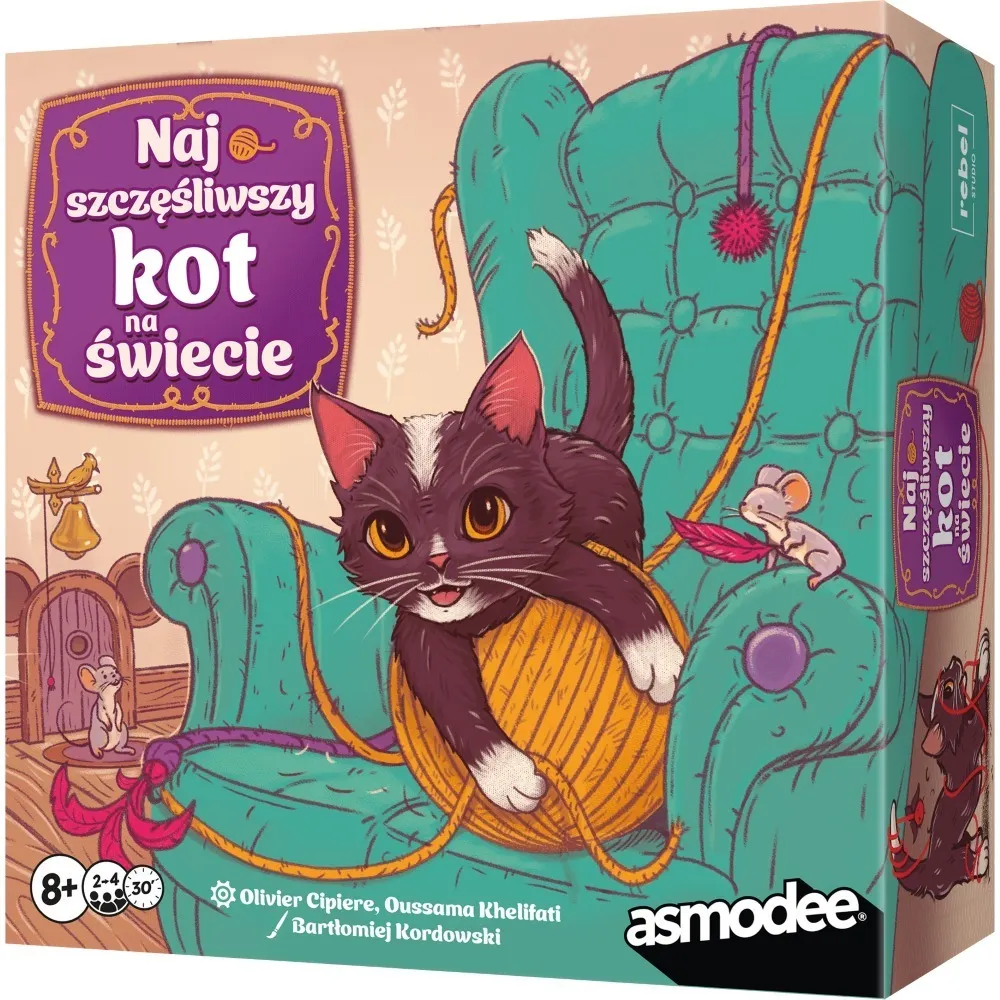 Najszczęśliwszy kot na świecie  5906954790873
