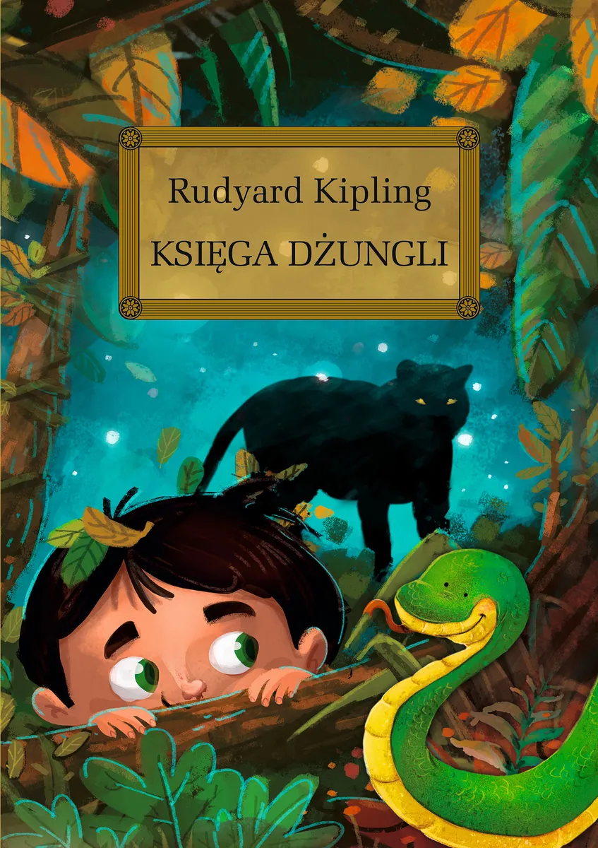 Księga dżungli (lektura z opracowaniem) 9788375171235